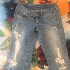 American eagle artist jeans size 6